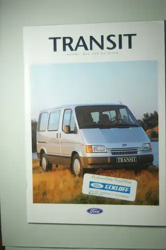 Ford: Prospekt Ford Transit Kombi, Bus und Euroline 8/1992
