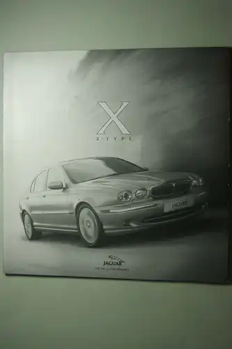 Jaguar: Tasche mit 4 Bildern Jaguar X-Type um 2000