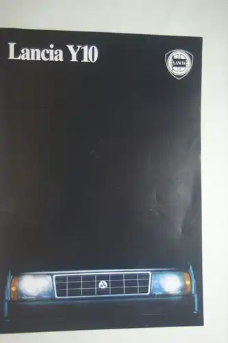 Lancia: Prospekt Lancia Y10 aus den 1990igern