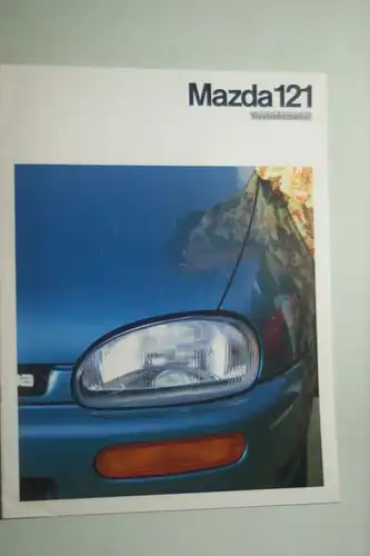 Mazda: Vorabinformation Mazda 121 1991