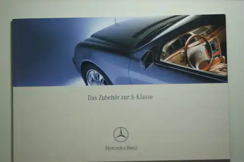 Mercedes-Benz: Prospekt Das Zubehör zur S-Klasse 2000