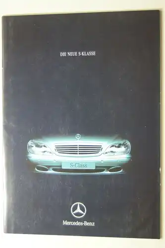 Mercedes-Benz: Prospekt Die neue S-Klasse