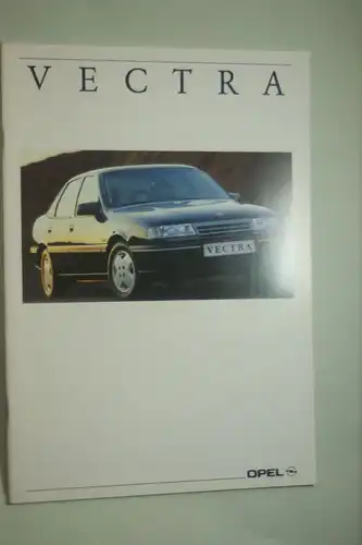 Opel: Prospekt Opel Vectra 08/1991