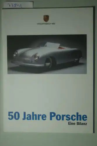 Porsche: A5 Prospekt Porsche 50 Jahre Porsche 1997