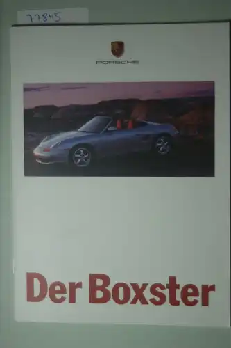 Porsche: A5 Prospekt Porsche Der Boxter 1996