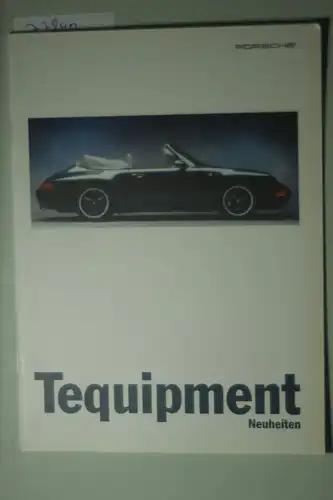 Porsche: A5 Prospekt Porsche Tequiment Neuheiten 08/1995