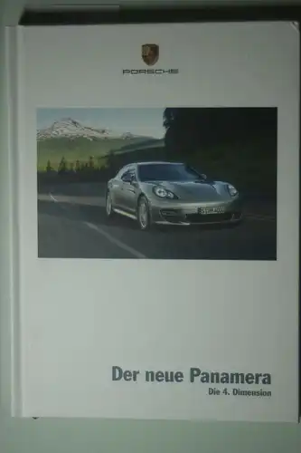 Porsche: Werbe-Buch Porsche Der neue Panamera 2008
