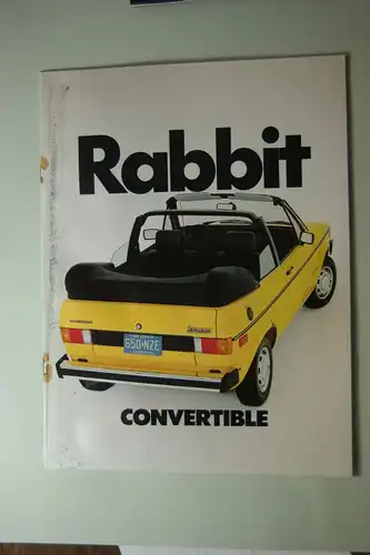 Volkswagen: Rabbit Convertible 1982