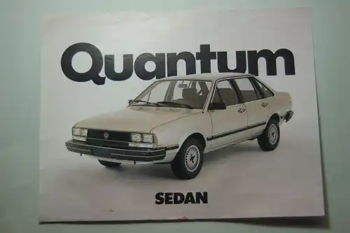 VW: Werbeblatt VW Quantum Sedan