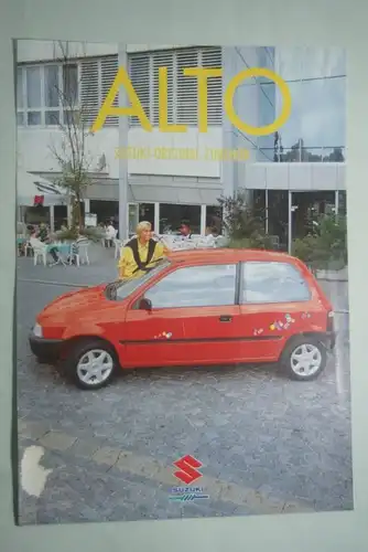 Suzuki: Faltblatt Suzuki Alto Zubehör 1995