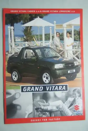 Suzuki: Prospekt Suzuki Grand Vitara 1999