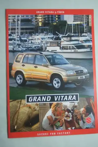 Suzuki: Prospekt Suzuki Grand Vitara 5-Türer 1999