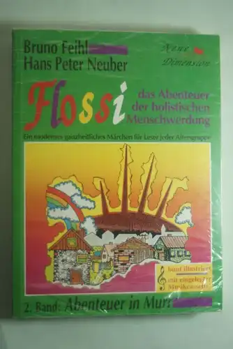 Bruno Feihl, Hans Peter Neuber: Flossi, der kleine Fisch. 1. Band Aufbruch. Ein bebildertes und vertontes Buch mit eingelegter Musik-Cassette.