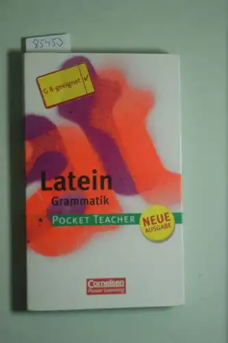 Granobs, Dr. Roland und Jürgen Reinsbach: Pocket Teacher - Sekundarstufe I (mit Umschlagklappen): Latein: Grammatik