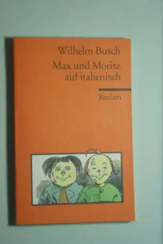 Busch, Wilhelm: Max und Moritz auf Lateinisch