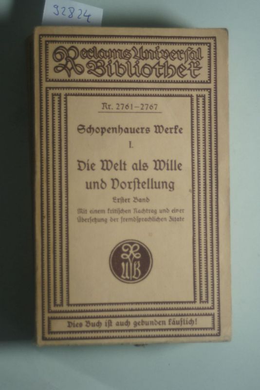 Download Schopenhauer die welt del als wille und vorstellung For Android