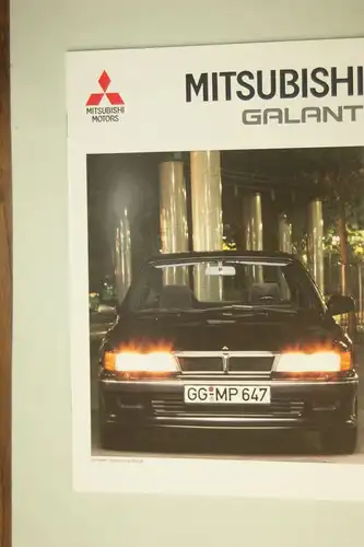 Mitsubishi: Mitsubishi Galant Prospekt 1991