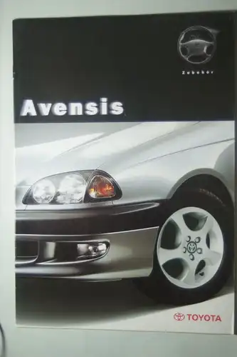 Toyota: Prospekt Toyota Avensis Limousine, Liftback Combi 12/1997
