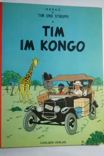 , Hergé: Tim im Kongo (Tim und Struppi)