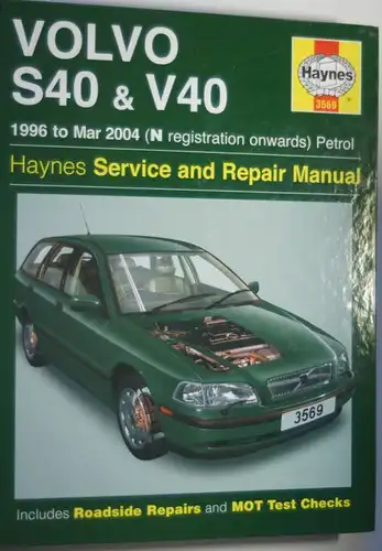 Coombs, Mark and Spencer Drayton: Volvo S40 and V40 Service and Repair Manual (Haynes Service and Repair Manuals)