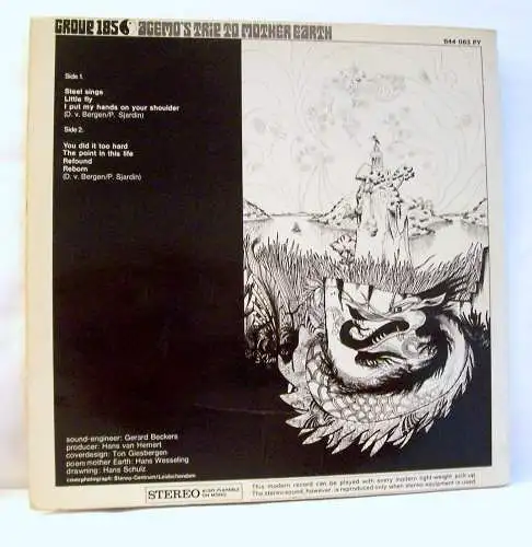 VinylLP, Album Group 1850 - Agemo's Trip to Mother Earth Rock 1968 NL Niederlande