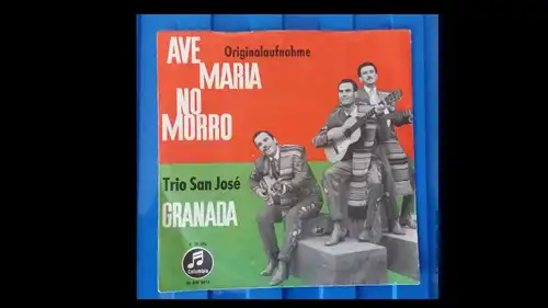 Trio San José, Ave Maria/No Morro 7\" Single,1959