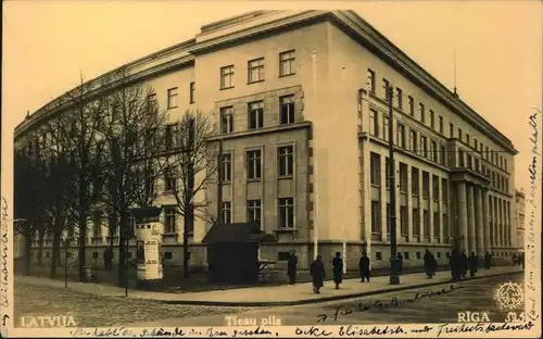 1939, RIGA, Tiesu pils