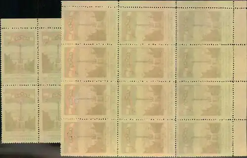 1934, INTERNATIONALE WINTERSPORTWOCHE INNSBRUCK-TIROL, 16 Vignetten postfrisch, mnh
