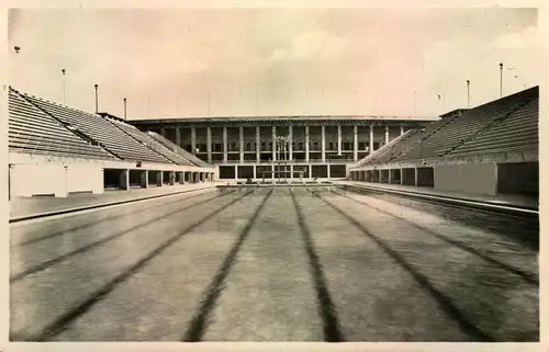 1936, Reichssportfeld, Olympia Schwimmstadion - seltenere AK ungebraucht