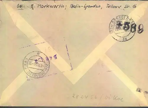1956, Luftpost-Eilbrief