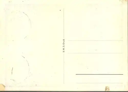 1937, Sonderkarte Leipziger Messe