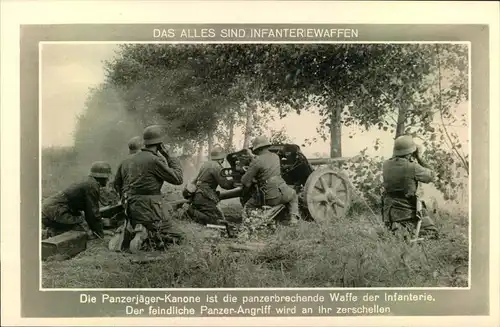 1941 ca. ""DAS ALLES SIND PANZERWAFFEN"" Propagandakarte E. Gutjahr-Verlag