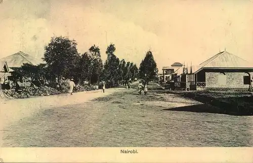 1904, ppc from NAIROBI to Germany