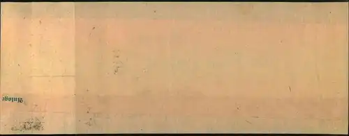 1922, Streifband ""Die Ganzsache"" mit Wertstempel 15 Pfg. Ziffer mit 5 und 30 Pfg. Ziffer als Zustzfrankatur als Drucks