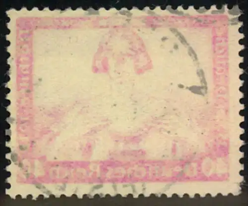 1933, WAGNER 40 Pfg. lightly cancelled (Michel No. 507 A - 170,-)