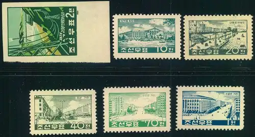 1950/1957, useful lot on three stockcards.