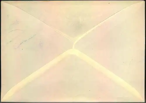 1952, 30 Fr. ""Tag der Briefmarke"" auf Ersttagsbrief mit IMOSA Sonderstempel.