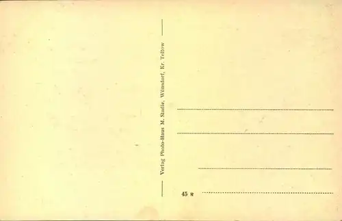 ca. 1915, ZOSSEN, Kindererholungsheim "Landschulheim", Übungsplatz, ungebraucht