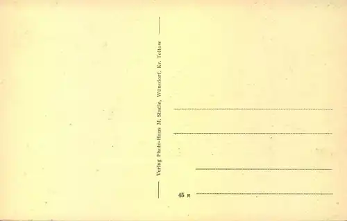 ca. 1915, ZOSSEN, Walter-Rathenau-Schule, Übungsplatz, ungebraucht