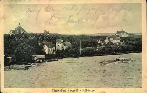 1914, Postkarte, 5 Pfg. Germania Bahnpost BERLIN - SASSNITZ