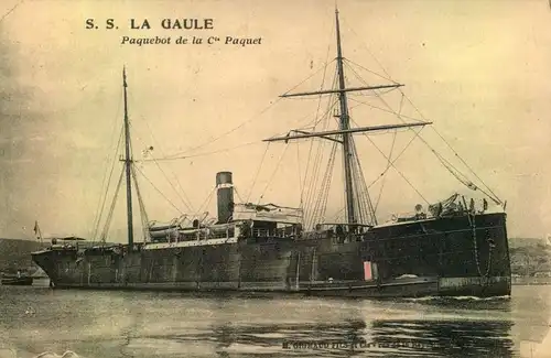 MARINE FRANCAISE - "S.S. "La Gaule"