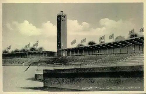 1938, BRESLAU Hermann - Göring - Stadion