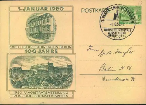100 Jahre OPD Berlin, Sonderstempel