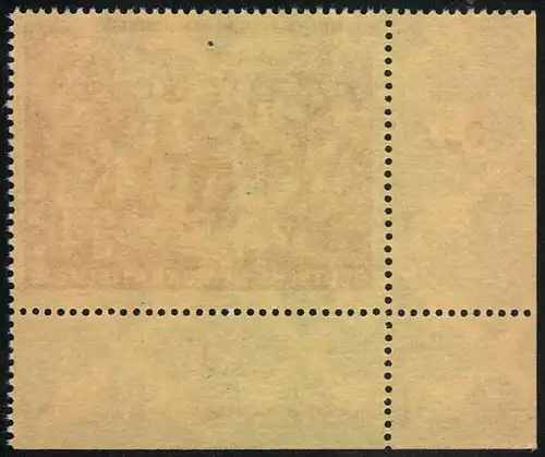 1951, 24 Pfg Deutsch-Chinesische Freundschaft postfrische Bogenecke mit Druckvermerk.