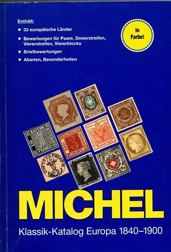 MICHEL Klassik-Katalog Europa, 1. Auflage 2007-sauber gebraucht, Neupreis 98,- Euro