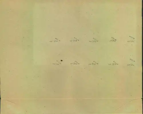 1945, OST-SACHSEN, 6 Pfg. nur senkrecht durchstochen mit Eckrand-10-er-Block geprüft Ströh BPP