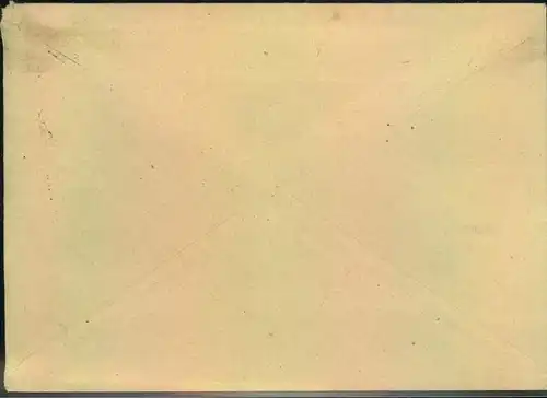 1949, Postscheckbrief mit 10 Pfg. Maschinenaufdruck, Ortsstempel THARANDT nach Dresden