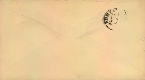 1893, stat, envelope "DENVER NATIONAL BANK" with duplex cancellation "DENVER COLO/ 2"2