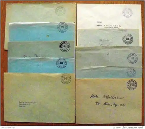 50 covers suisse fieldpost - Feldpost