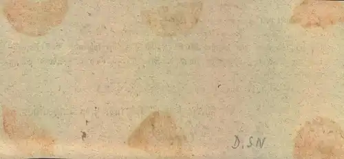 1825, Postschein für ein OPaket, Ortsdruck HEPPENHEIM